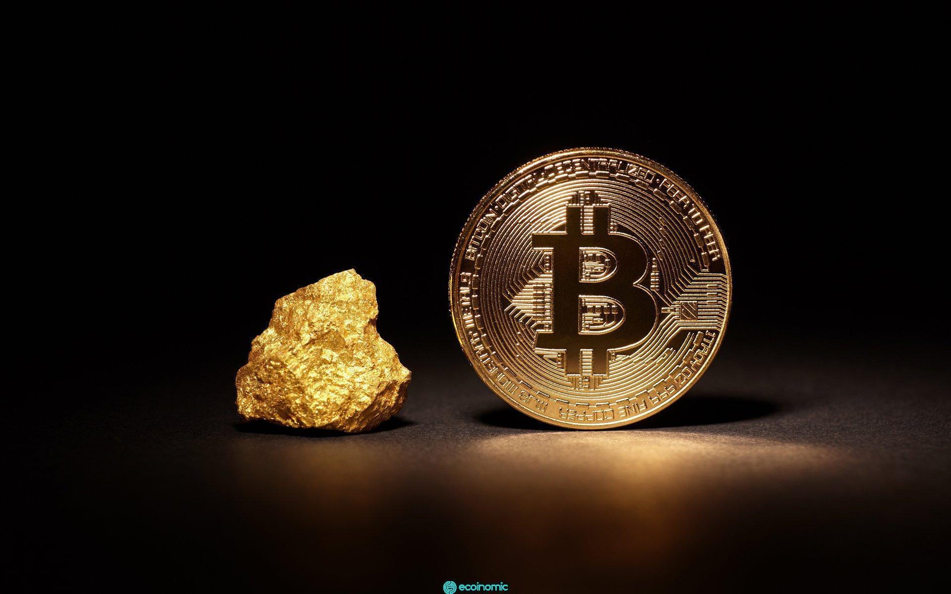 Gold price fluctuates, Bitcoin gradually shines