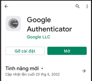 Google Authenticator app