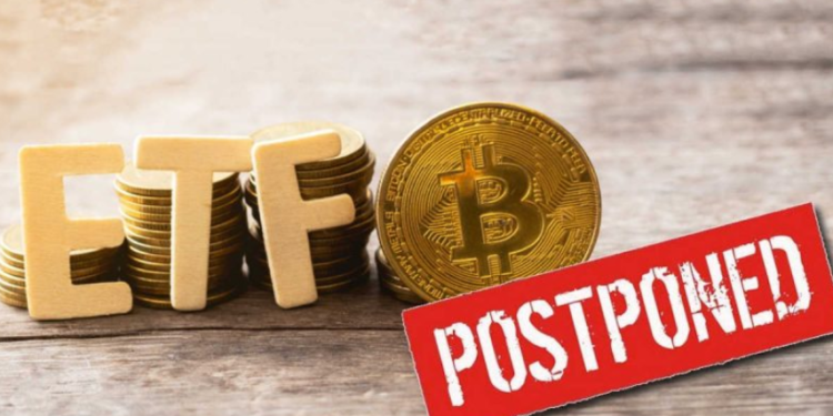 Bitcoin Spot ETF bị trì hoãn