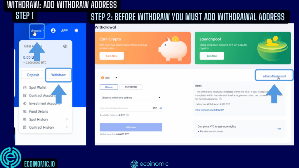 phemex withdrawal time