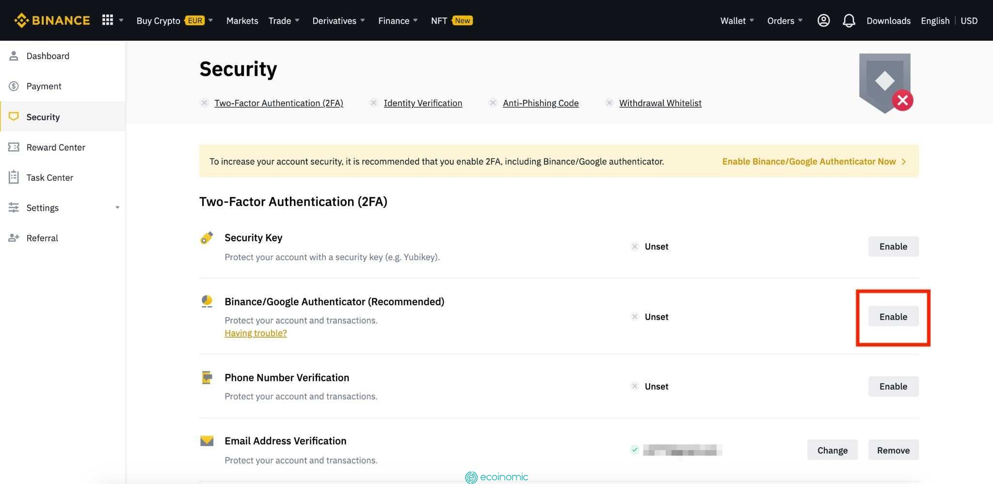 Binance Verification