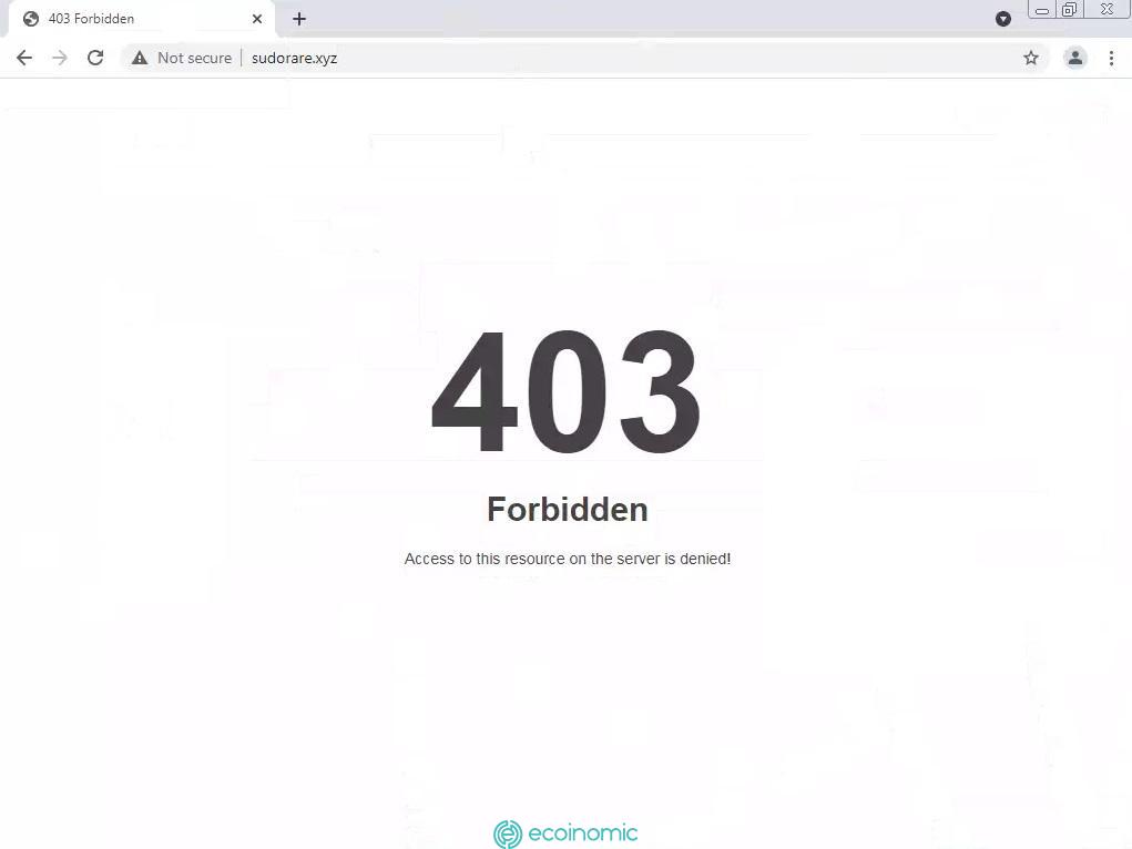 Nft platform SudoRare disappears with 519 Ethereum