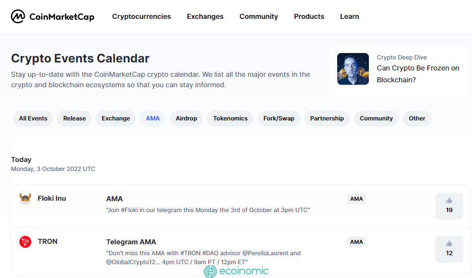 Lich AMA CoinMarketCap