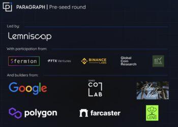 Nền tảng xuất bản nội dung Web3 Paragraph gọi vốn thành công 1,7 triệu USD