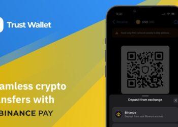 Binance Pay tích hợp với ví Trust Wallet